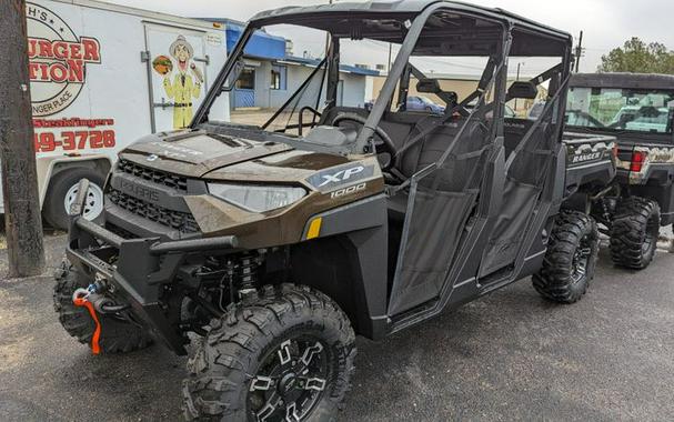 New 2024 POLARIS RANGER CREW XP 1000 TEXAS EDITION BRONZE METALLIC