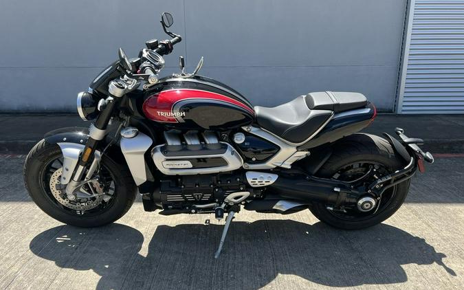 2024 Triumph Rocket 3 R Sapphire Black/Carnival Red/Silver Ice