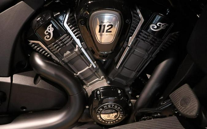 2026 Indian Motorcycle® Pursuit® Dark Horse® 112 w/ PowerBand Audio Deep Blue Metallic with Black M