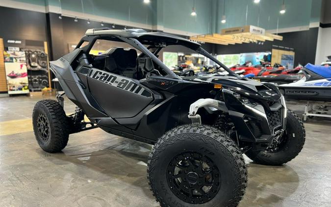 2024 Can-Am Maverick R X RS with Smart-Shox Triple Black