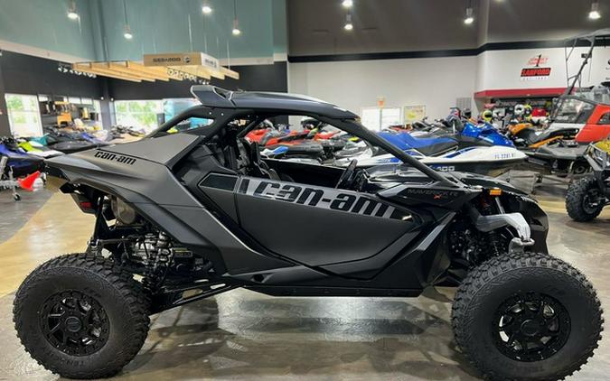 2024 Can-Am Maverick R X RS with Smart-Shox Triple Black