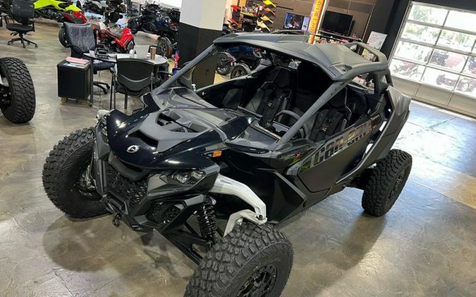 2024 Can-Am Maverick R X RS with Smart-Shox Triple Black