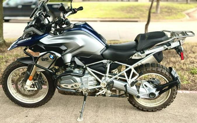 2017 BMW R 1200 GS Rally Technology Lupin Blue / Light Grey Metallic