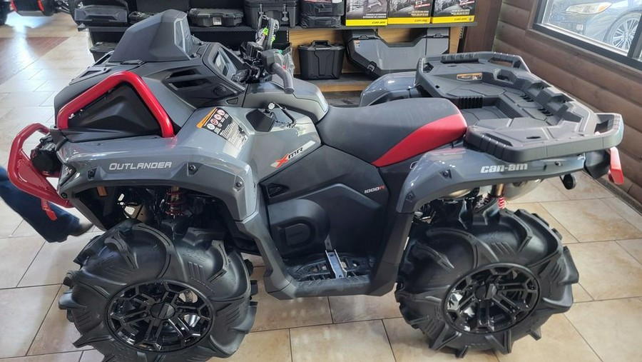 2025 Can-Am® Outlander X mr 1000R Granite Grey & Legion Red