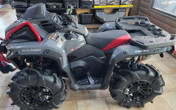 2025 Can-Am® Outlander X mr 1000R Granite Grey & Legion Red