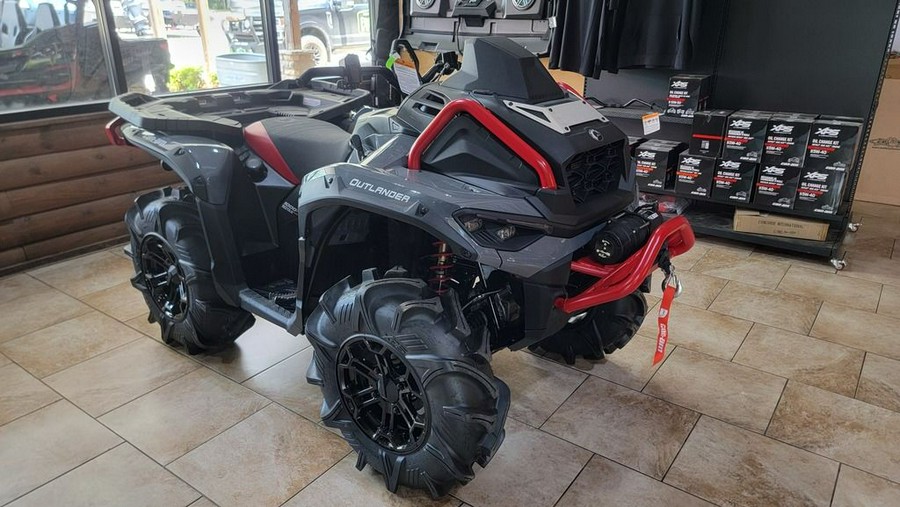 2025 Can-Am® Outlander X mr 1000R Granite Grey & Legion Red