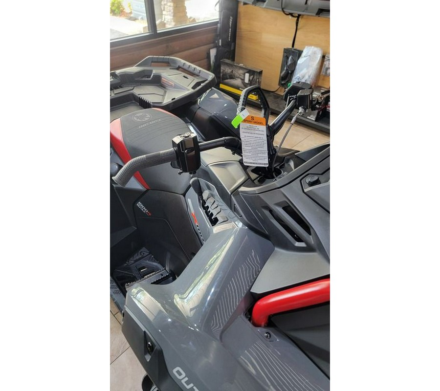 2025 Can-Am® Outlander X mr 1000R Granite Grey & Legion Red