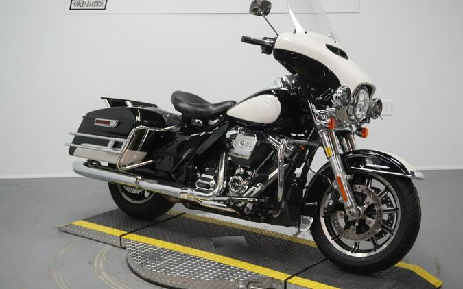 2020 Police Electra Glide WHITE / BLACK
