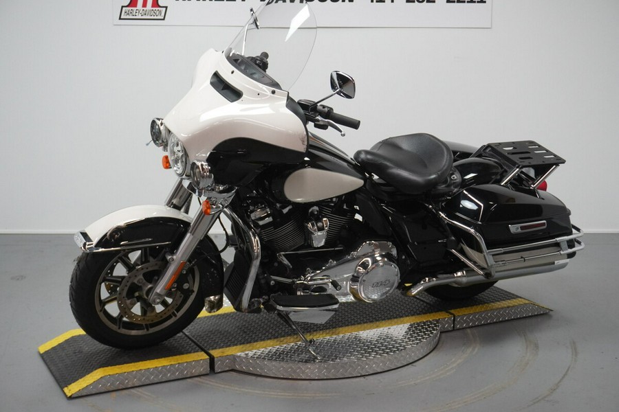 2020 Police Electra Glide WHITE / BLACK