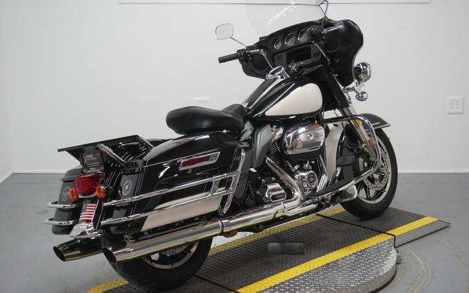 2020 Police Electra Glide WHITE / BLACK