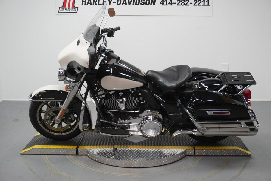 2020 Police Electra Glide WHITE / BLACK