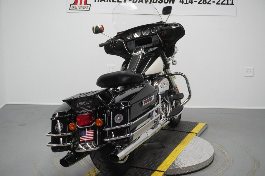 2020 Police Electra Glide WHITE / BLACK
