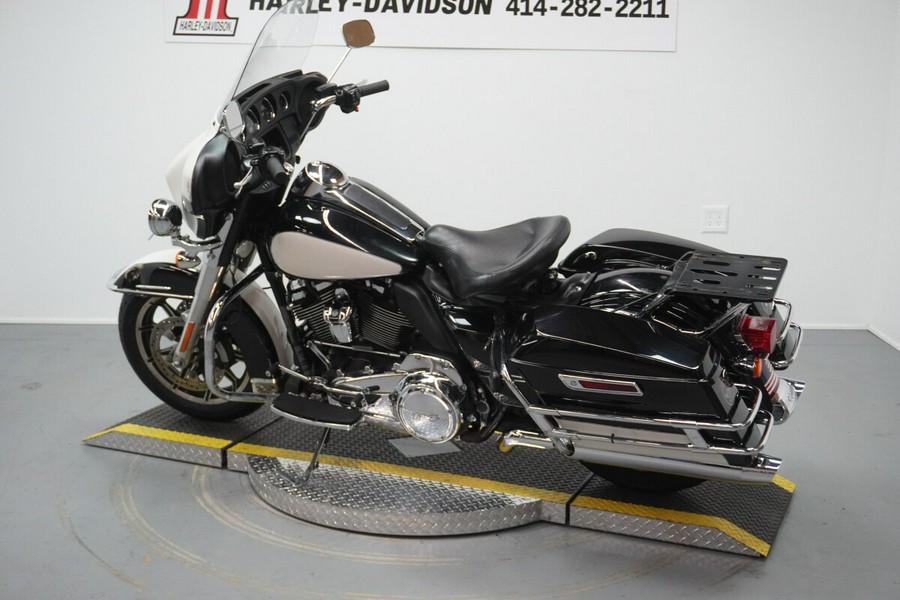 2020 Police Electra Glide WHITE / BLACK