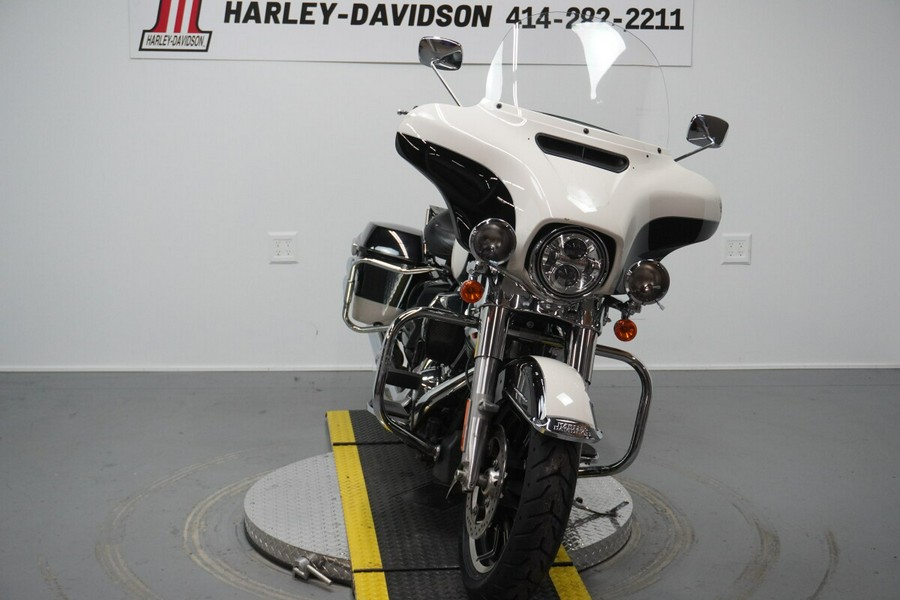 2020 Police Electra Glide WHITE / BLACK