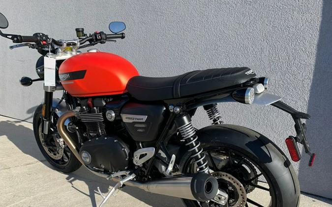 2023 Triumph Speed Twin 1200 Matte Baja Orange