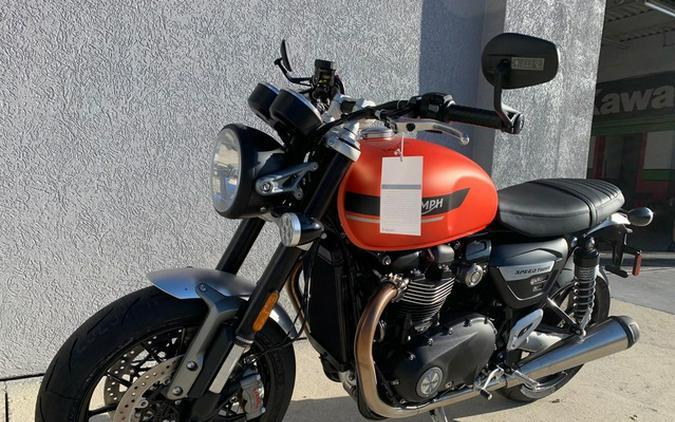 2023 Triumph Speed Twin 1200 Matte Baja Orange