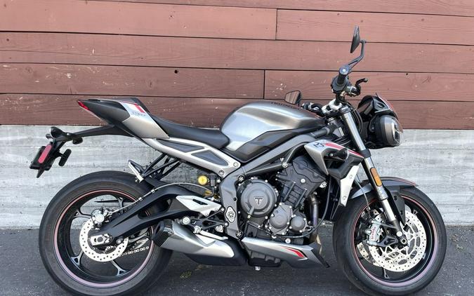 2021 Triumph Street Triple RS Silver Ice