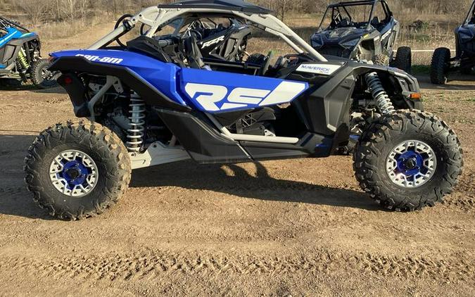 2023 Can-Am® Maverick X3 X rs Turbo RR With Smart-Shox Intense Blue / Carbon Black / Cha