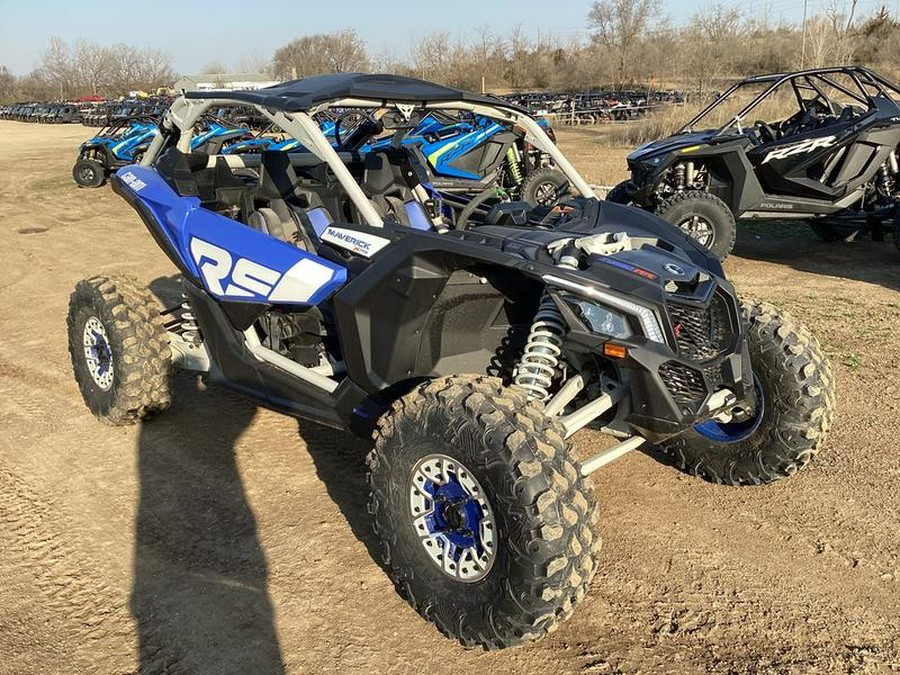 2023 Can-Am® Maverick X3 X rs Turbo RR With Smart-Shox Intense Blue / Carbon Black / Cha