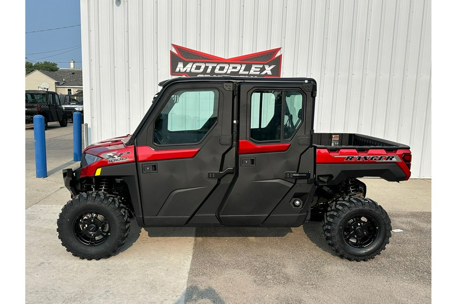 2025 Polaris Industries RANGER CREW XP 1000 NORTHSTAR PREMIUM - SUNSET RED