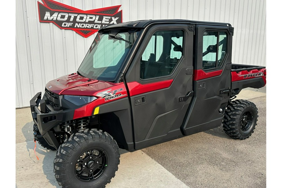 2025 Polaris Industries RANGER CREW XP 1000 NORTHSTAR PREMIUM - SUNSET RED