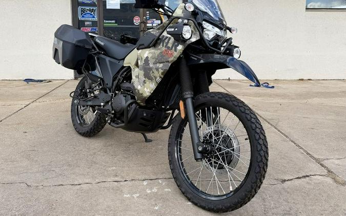 2025 Kawasaki KLR®650 Adventure ABS Cypher Camo Beige