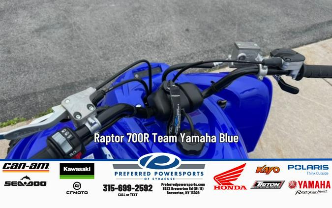 2026 Raptor 700R Team Yamaha Blue - Yamaha
