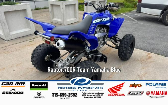 2026 Raptor 700R Team Yamaha Blue - Yamaha