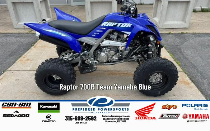 2026 Raptor 700R Team Yamaha Blue - Yamaha