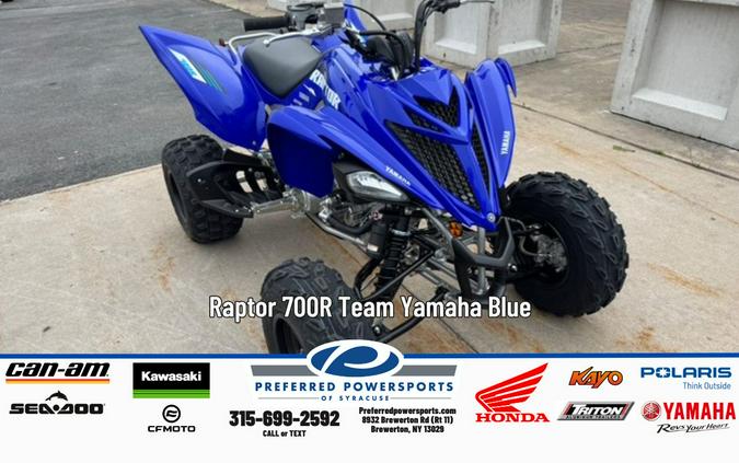 2026 Raptor 700R Team Yamaha Blue - Yamaha