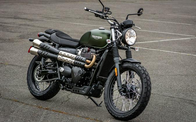 2023 Triumph Scrambler 900 Matte Khaki Green