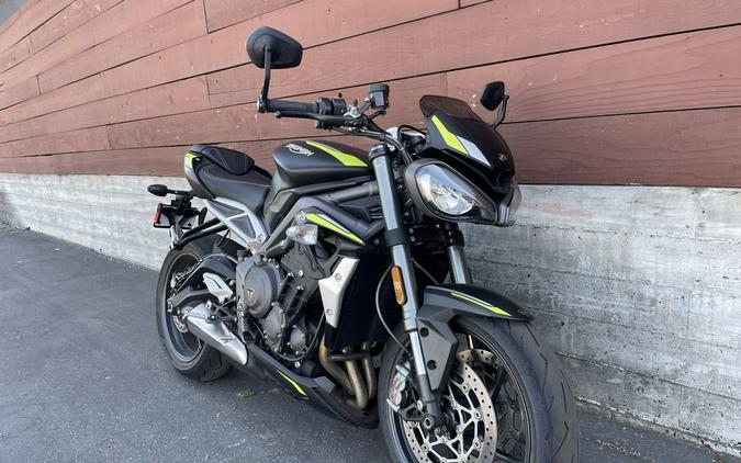 2021 Triumph Street Triple RS Matte Black