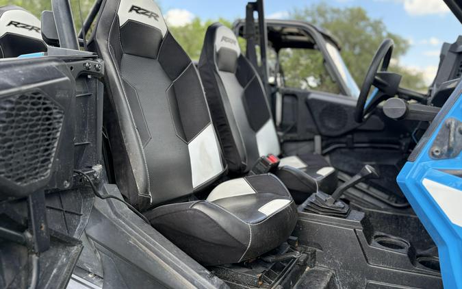 2019 Polaris RZR XP 4 1000 RIDE COMMAND SKY BLUE