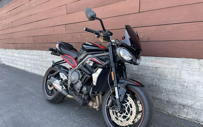 2020 Triumph Street Triple R Sapphire Black