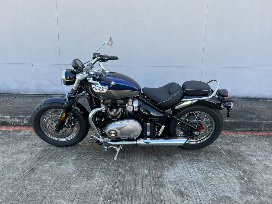 2024 Triumph Bonneville Speedmaster Pacific Blue/Silver Ice