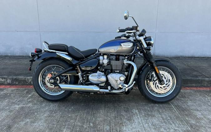 2024 Triumph Bonneville Speedmaster Pacific Blue/Silver Ice