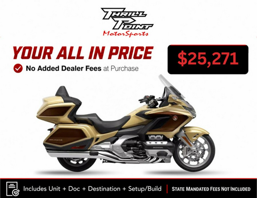 2025 Honda Gold Wing Tour 50th Anniversary
