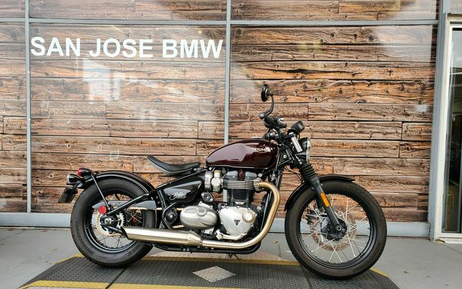 Here's our review of the 2018 Triumph Bonneville Bobber...