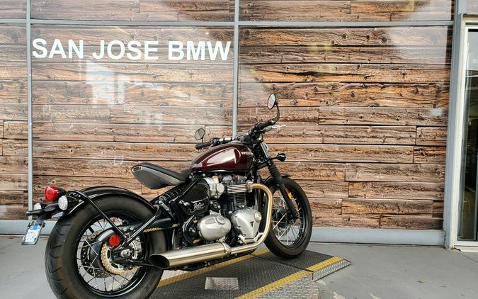 2018 Triumph Bonneville Bobber