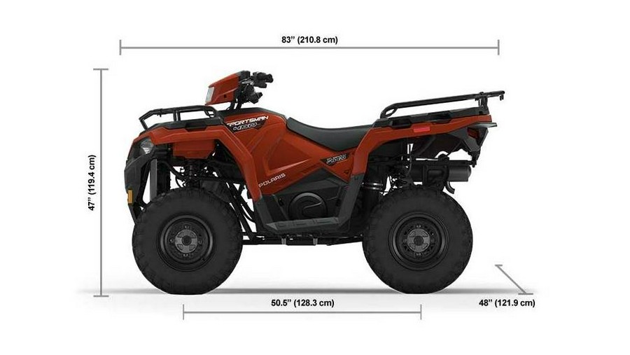 2023 Polaris Industries Sportsman 450 H.O. EPS Orange Rust Non Metallic