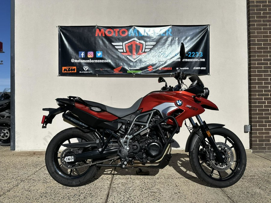 2016 BMW F 700 GS Sakhir Orange Metallic