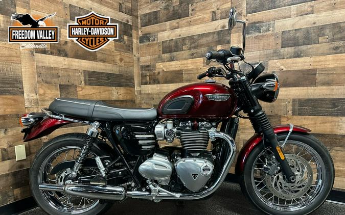 2017 Triumph Bonneville T-120 Cinder Red