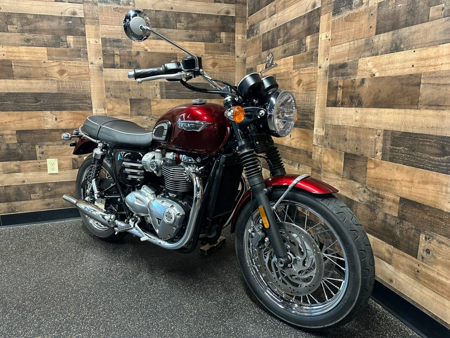 2017 Triumph Bonneville T-120 Cinder Red