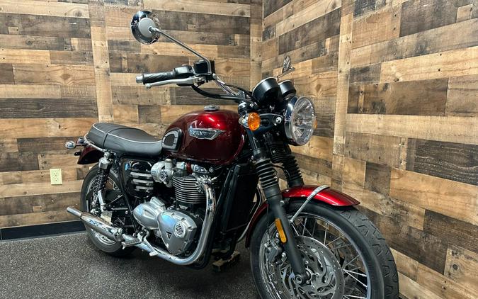 2017 Triumph Bonneville T-120 Cinder Red