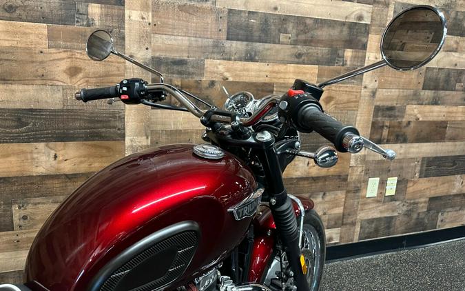 2017 Triumph Bonneville T-120 Cinder Red