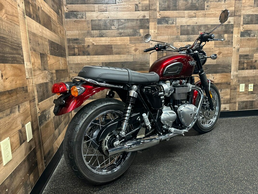 2017 Triumph Bonneville T-120 Cinder Red