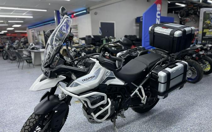 2022 Triumph Tiger 900 GT Low Pure White