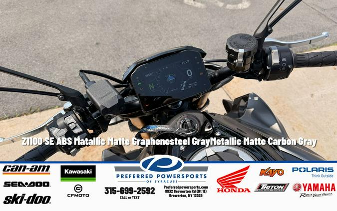 2026 Z1100 SE ABS Matallic Matte Graphenesteel Gray/Metallic Matte Carbon Gray - Kawasaki
