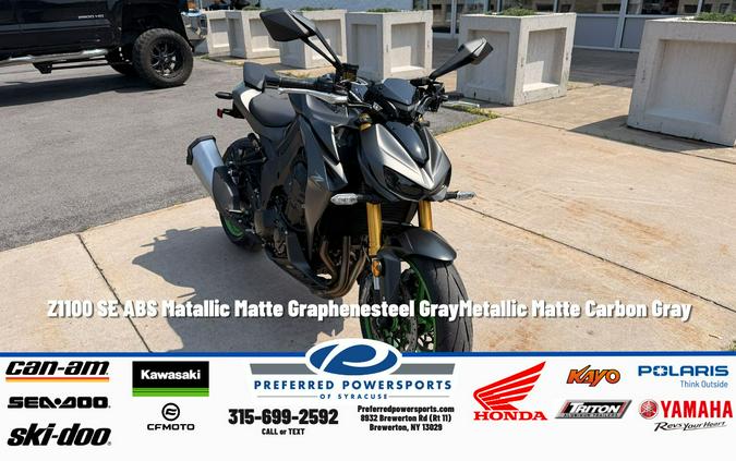 2026 Z1100 SE ABS Matallic Matte Graphenesteel Gray/Metallic Matte Carbon Gray - Kawasaki