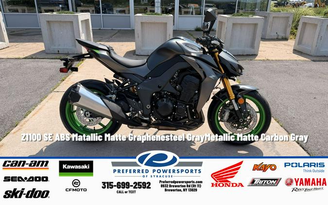 2026 Z1100 SE ABS Matallic Matte Graphenesteel Gray/Metallic Matte Carbon Gray - Kawasaki